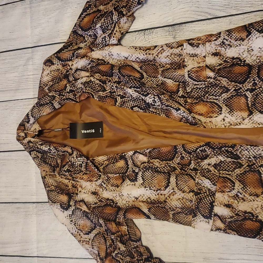 Venti6 Python Blazer SZ Large